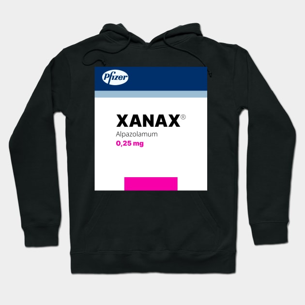 Xanax pils Hoodie by lllucifercat